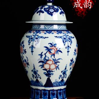 Color glaze kiln porcelain vase when modern ShangBing crack glaze kiln vase furnishing articles receptacle household act the role ofing is tasted the sitting room