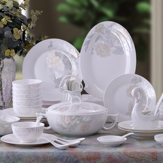 General, jingdezhen ceramic tea pot large POTS can seal pot 1 catty of blue and white porcelain gift porcelain