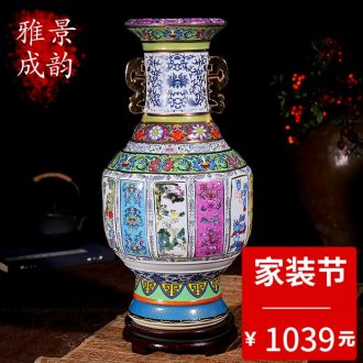 Jingdezhen ceramic seal POTS celadon storage tank household gift box packaging Er tea pot to restore ancient ways