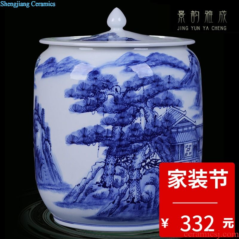 Jingdezhen ceramics vase furnishing articles furnishing articles sitting room POTS restoring ancient ways the general pot of large vases, the sitting room