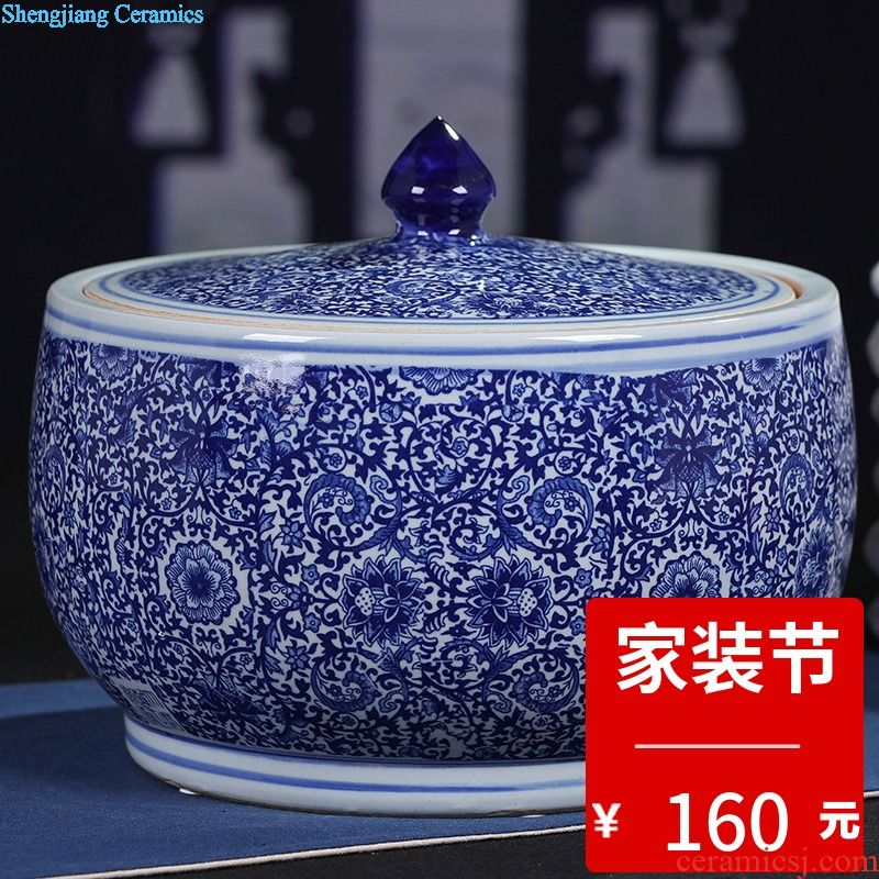 Jingdezhen famous masterpieces ceramic hand-painted pastel the ancient philosophers picture porcelain antique porcelain send leadership furnishing articles in the living room