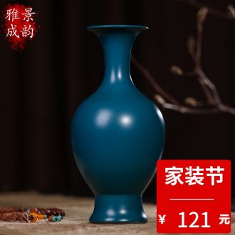 Jingdezhen ceramics modern horse furnishing articles decorative porcelain ceramic plate hanging dish decorative arts and crafts sitting room