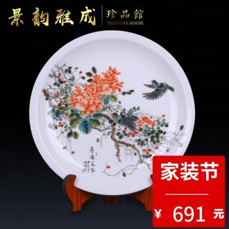 Jingdezhen ceramic modern fashion crafts antique vase writing brush washer I brush calligraphy and painting supplies four treasures of the study