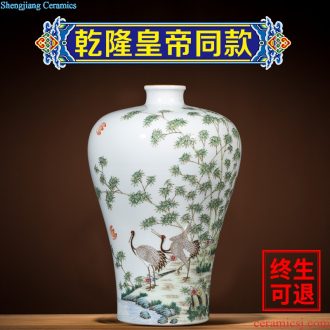 Better sealed kiln pure manual imitation qing yongzheng emperor qianlong lots of archaize ceramic vase orphan works [38]