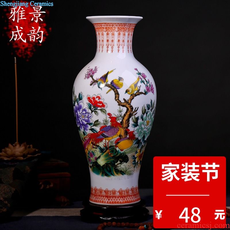 Jingdezhen ceramics big qingming shanghe aquarium aquarium creative ecological fashion handicraft furnishing articles