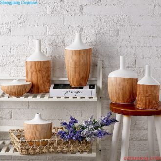 European storage tank hallway table candy jar ceramic decoration contemporary and contracted creative home furnishing articles