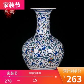 Jingdezhen ceramic seal POTS pu 'er tea gift box packaging large celadon receives universal seal pot