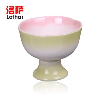 Lothar jingdezhen ceramic aquarium Modern hand-painted a goldfish bowl bowl lotus basin to furnishing articles goldfish bowl lotus the tortoise