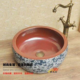 JingYuXuan ceramic lavatory basin stage art basin sink luxury joaquin grapes sanitary and much money
