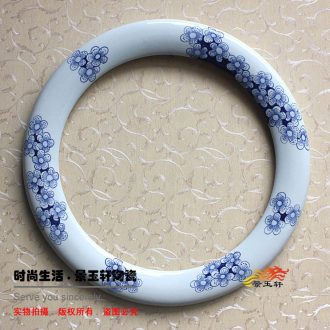 JingYuXuan jingdezhen ceramic lavatory basin basin art stage lovely small oval rose the sink