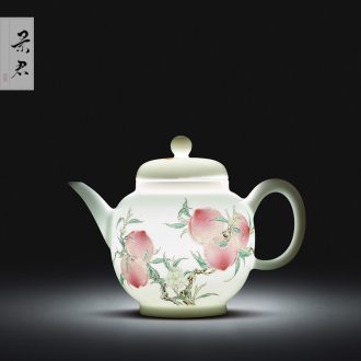 Jingdezhen ceramics with Japanese slag on water bucket small tea to wash water jar is large white tea tea accessories
