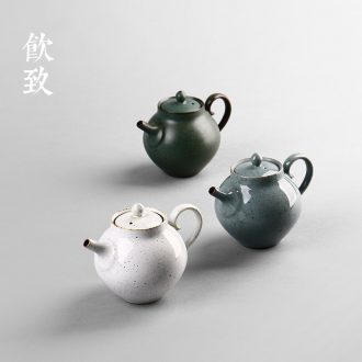 Water flow glaze flower implement receptacle jingdezhen hand-painted ceramic floret bottle coarse TaoXiaoHua vase tea ceremony with zero