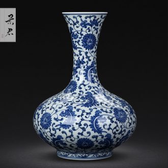 JingJun jingdezhen ceramic tea set hand-painted color ink landscape sample tea cup cup kunfu tea cup tea cup