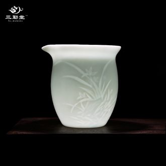 Three frequently hall official kiln jingdezhen ceramic sample tea cup tea cups kung fu master cup small single cup S44069 cups