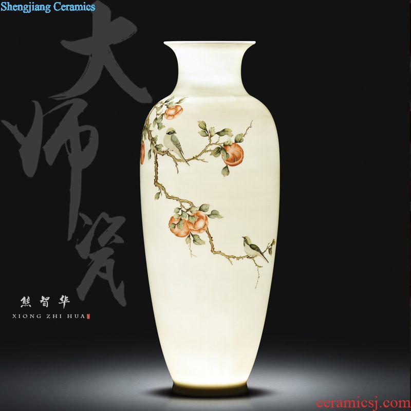 Jingdezhen ceramic hand-painted blue ji blue paint sample tea cup kung fu tea master cup single cup porcelain cups