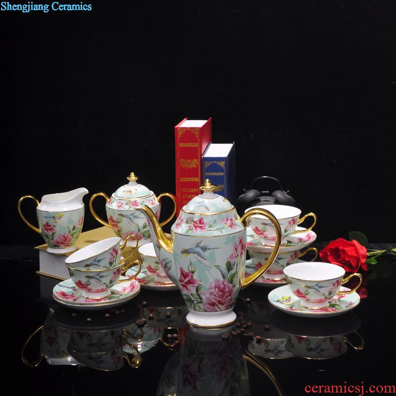 Jingdezhen high-grade bone China tableware suit European home dishes dishes suit hotel western-style tableware to bowl