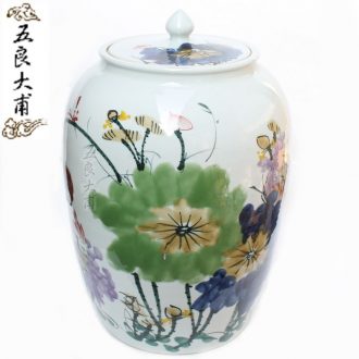 Five good big just art ceramic 16 jins bottle collection Winemaking equipment with glutinous rice wine brewed The vase