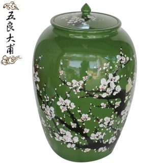Five good big just art ceramic 16 jins bottle collection Winemaking equipment with glutinous rice wine brewed The vase