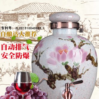 Jingdezhen ceramic bottle archaize little wine jars 1 catty 5 jins of 10 jins put liquor bottles of household ceramic seal pot