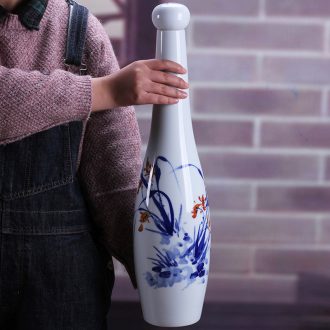 5 jins of blue and white characters gourd bottle ceramic decoration ideas it 10 jins jars jugs piggy bank hip flask