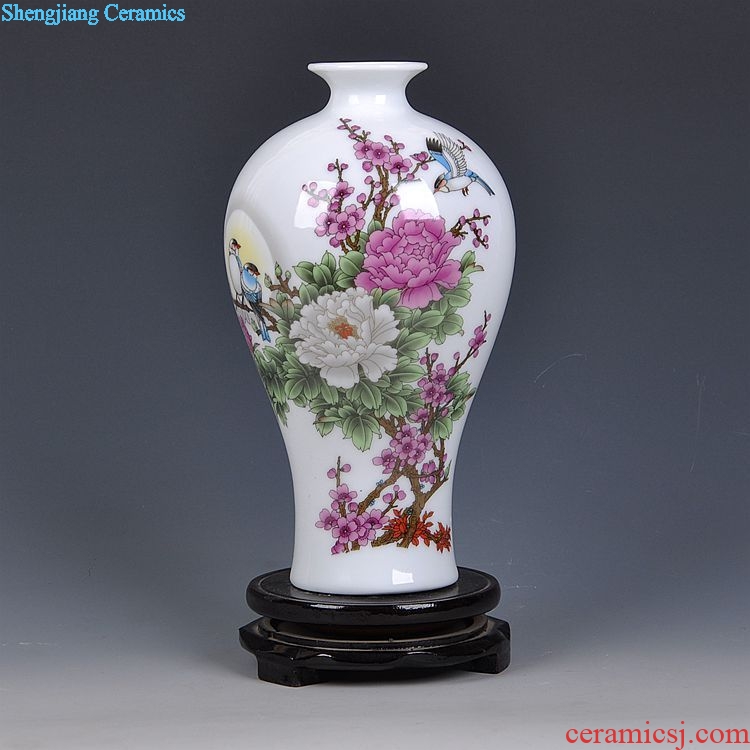 Jingdezhen ceramics vase modern home handicraft furnishing articles home sitting room adornment ornament gift