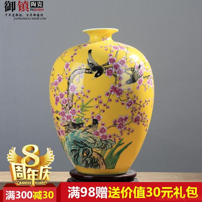 Contracted home decoration ceramic furnishing articles sitting room porch ark TV ark vase decoration creative arts and crafts