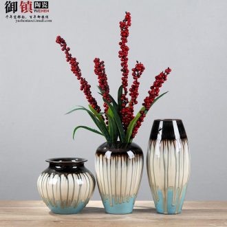 Jingdezhen household act the role ofing is tasted furnishing articles sitting room porch ark vase desktop flower arranging creative ceramics handicraft ornament