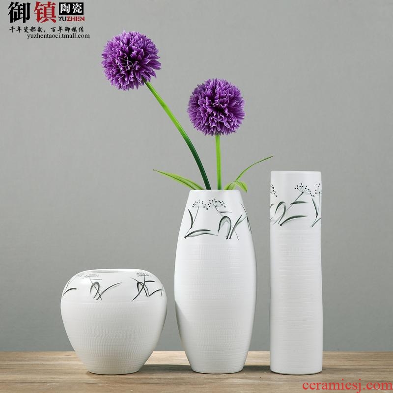 Jingdezhen contracted home decoration ceramic furnishing articles sitting room porch ark vase decoration creative works of art