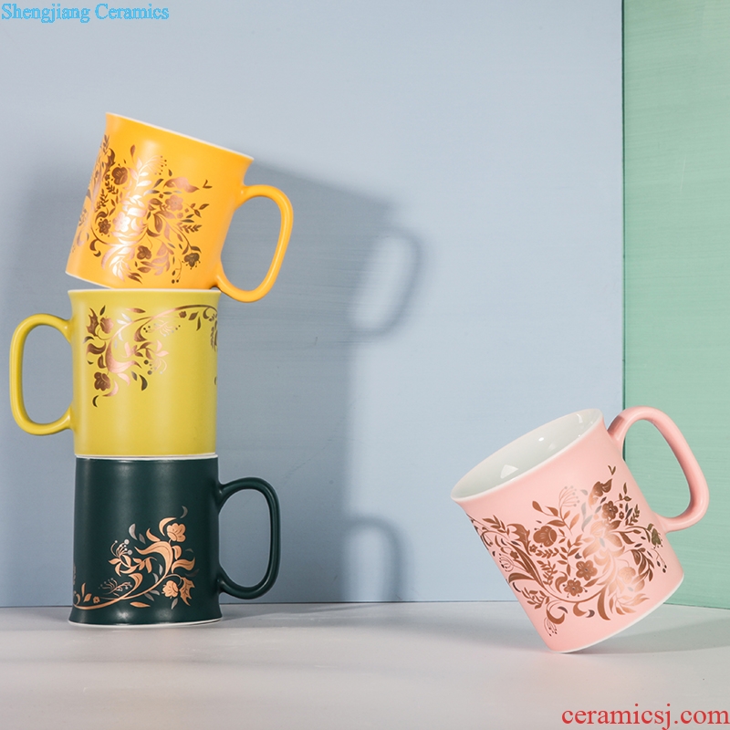 Designer duds & middot; High temperature inferior smooth color glazed ceramic mugs