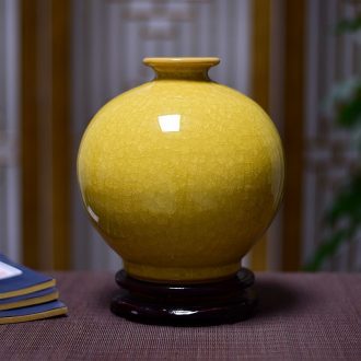 Jingdezhen ceramics vase household of Chinese style art antique kiln ice crack para guava bottles of the sitting room porch place