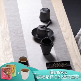 Million kilowatt/ceramic tea set tea service of a complete set of # 6 people kung fu tea set gift box tea han wind syndrome 02