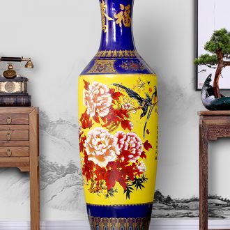Jingdezhen ceramics vase of large sitting room large home decoration porcelain hotel opening gifts furnishing articles