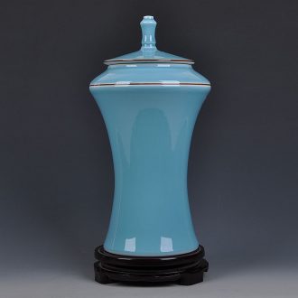 Jingdezhen ceramics archaize storage tank general tea pot with cover sitting room place home decoration