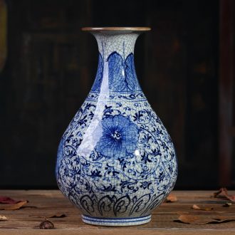 Jingdezhen ceramics vase household act the role ofing is tasted furnishing articles flower arranging living room TV cabinet decoration decoration