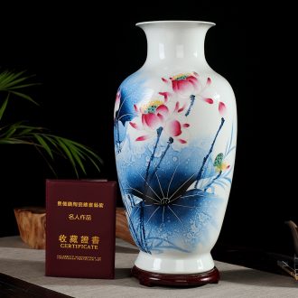 0979 hand-painted jingdezhen handmade ceramic vases, flower arranging furnishing articles the sitting room porch bedroom porcelain decorative arts and crafts