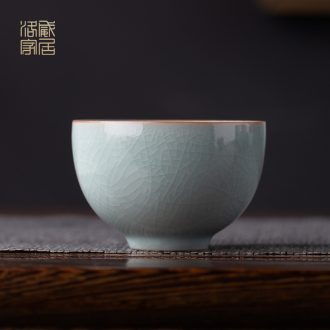 , your kiln sample tea cup of jingdezhen ceramic antique teacup kung fu tea set piece can raise the bowl master cup
