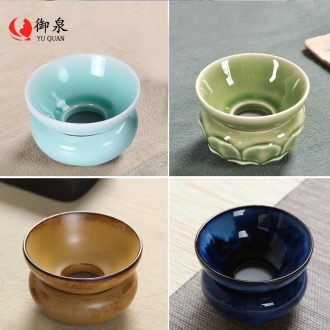 Imperial springs ceramic kiln catch tea filter kung fu tea accessories filter filter tea tea
