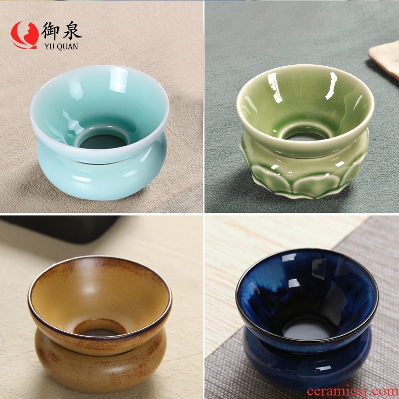 Imperial springs ceramic kiln catch tea filter kung fu tea accessories filter filter tea tea