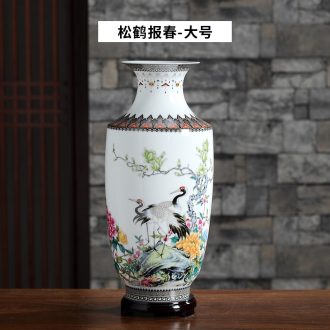 Good moral vase furnishing articles of jingdezhen ceramics flower arranging dried flowers sitting room decoration new Chinese style of the ancients