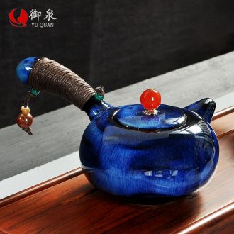 Imperial springs, creative side of ceramic teapot single pot of kung fu tea set office kunfu tea tea, home