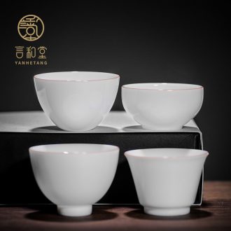 And hall of jade porcelain phnom penh white porcelain cups large sample tea cup kung fu tea set ceramic cup personal master cup