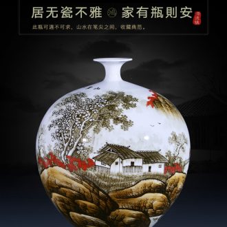 061 jingdezhen ceramics manual hand - made bright future of large vase hotel furnishing articles sitting room fittings - 566500005873