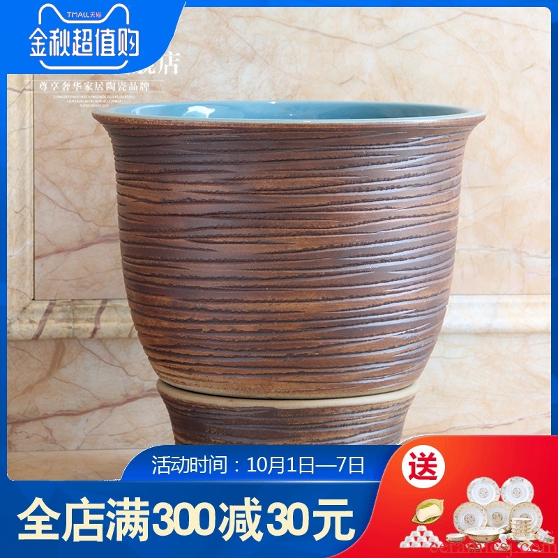 Mop pool balcony ceramic art basin of mop mop pool toilet wash mop mop pool pool restoring ancient ways