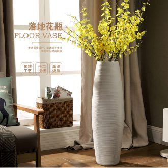 European ceramic vase of large sitting room large I and contracted dry flower, flower POTS villa decorations furnishing articles - 566338693827