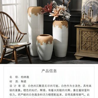 Jingdezhen ceramic vase of large hotel sales department between example club large vases, flower, flower arranging furnishing articles - 576091452252
