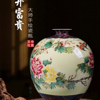 Porcelain of jingdezhen ceramics vase large sitting room place flower arranging restoring ancient ways is rich ancient frame of Chinese style household decorations - 601462663450