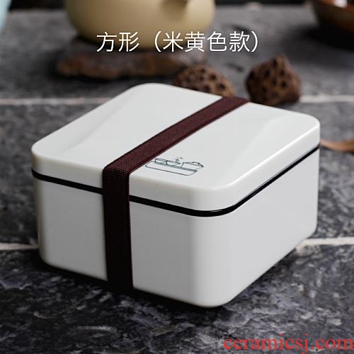 Travel tea set suit portable package mini portable contracted 4 ceramic is suing the car Travel kung fu tea cups