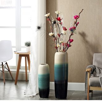 American Chinese drawing modern household ceramic vase restaurant sample room sitting room of large vases, furnishing articles - 595227710745