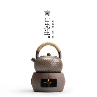 Mr Nan shan Japanese ancient ceramic tea stove temperature glass teapot kung fu tea accessories based heating base