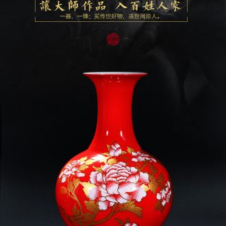 Jingdezhen ceramics of large vases, hand - made famille rose porcelain of the ancient philosophers lad make spring sitting room adornment is placed - 603969189920